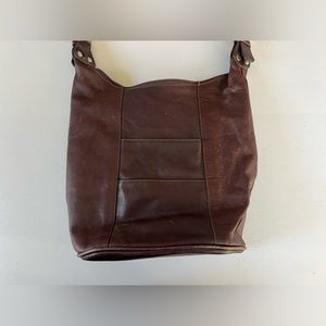 Latico brown leather bag